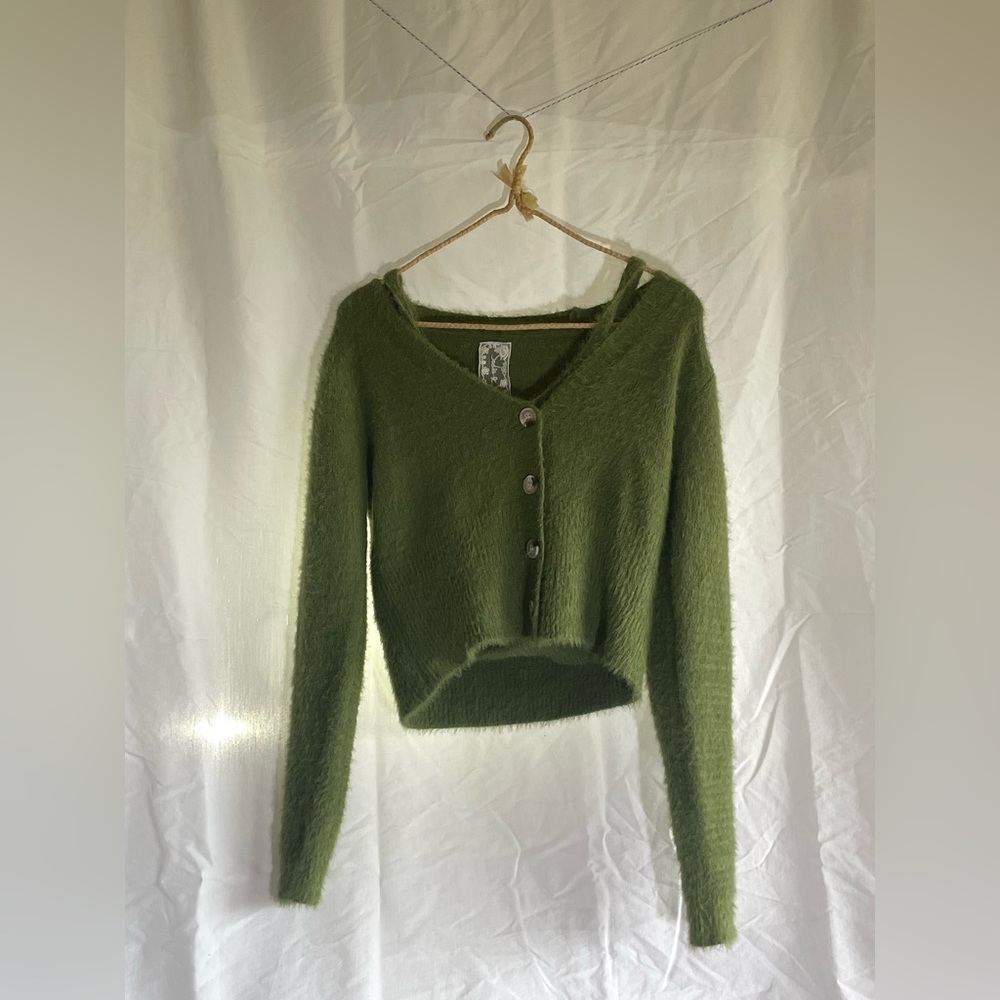 Green Sadie and Sage cardigan and tank set!